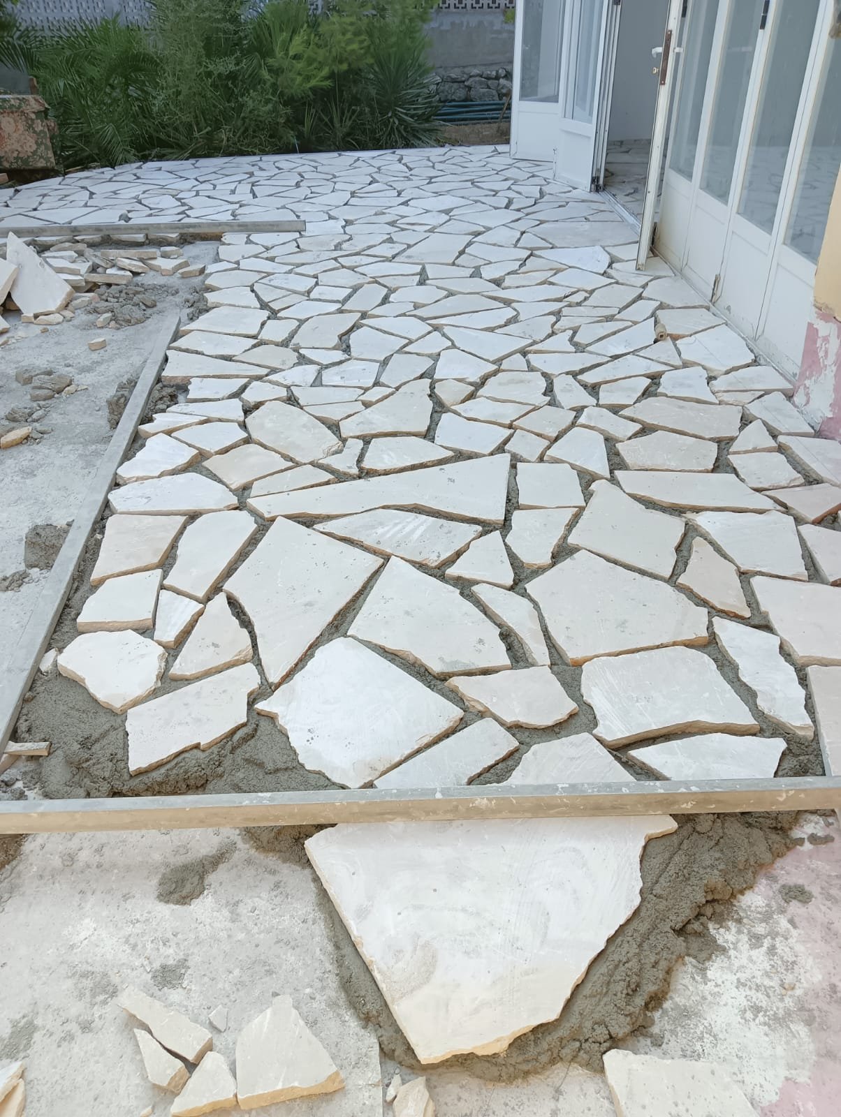 Pavimento de piedra